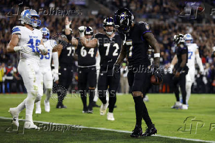 NFL: Detroit Lions at Baltimore Ravens