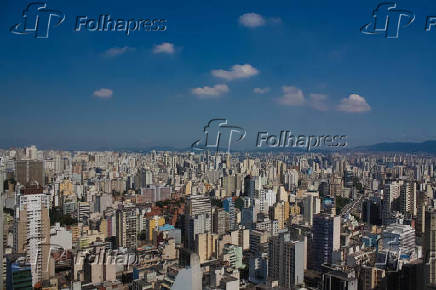 Vista do centro de São Paulo