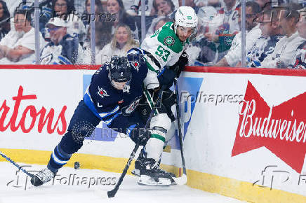 NHL: Stanley Cup Playoffs-Dallas Stars at Winnipeg Jets