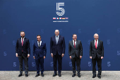 Meeting of the European Group of Five Defence Ministers at the Italian Air Force Headquarters in Rome