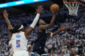 NBA: Playoffs-Oklahoma City Thunder at Minnesota Timberwolves