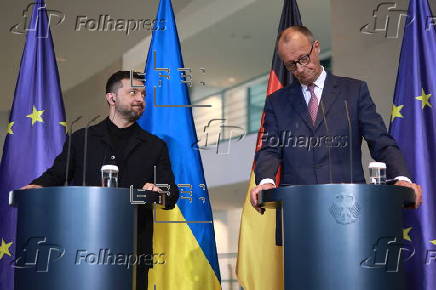 Ukrainian President Volodymyr Zelensky visits Berlin