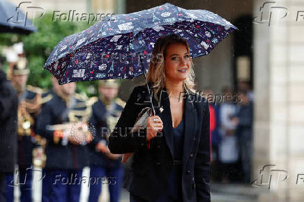 State dinner at the Elysee Palace in Paris