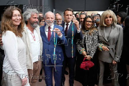 Brazilian President Lula visits France