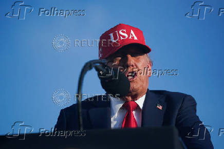 U.S. President Trump visits Des Moines, Iowa