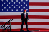 U.S. President Trump visits Des Moines, Iowa