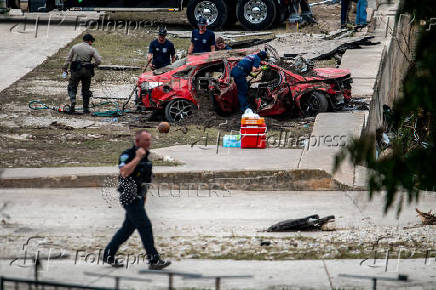 Aftermath of deadly flooding in Kerr County