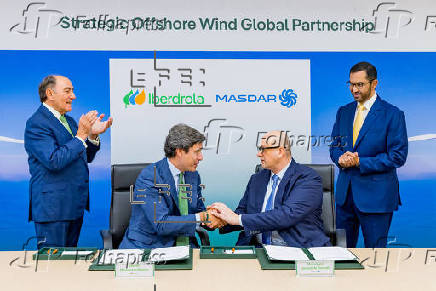 Iberdrola y Masdar construirán un parque eólico marino frente a la costa británica
