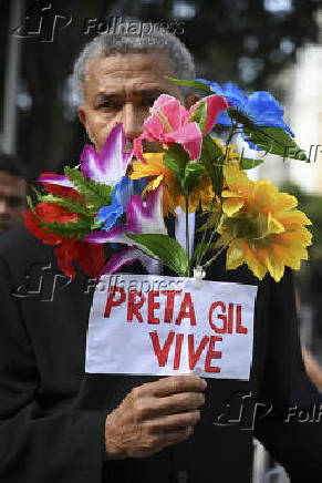 Velório da cantora Preta Gil é realizado no Theatro Municipal (RJ)