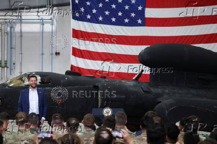 U.S. Vice President JD Vance visits RAF Fairford