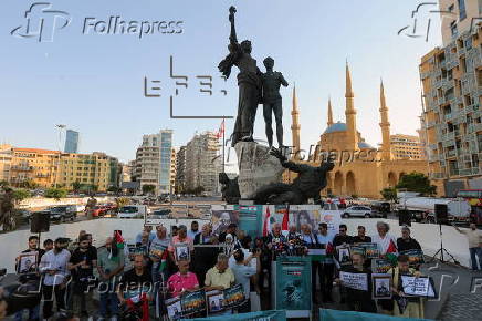 Vigil in solidarity with Palestinian journalists held in Beirut