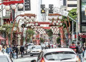 Bairro da Liberdade, em SP