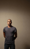 Ensaio com o humorista Ricardo Araújo Pereira