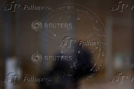 FILE PHOTO: The name and logo for the Consumer Financial Protection Bureau removed in Washington