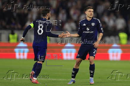 UEFA Europa League quarter-finals - Olympique Lyon vs Manchester United
