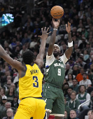 NBA: Playoffs-Indiana Pacers at Milwaukee Bucks
