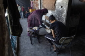 Daily life in Jabalia refugee camp