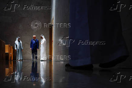 U.S. President Trump visits the UAE