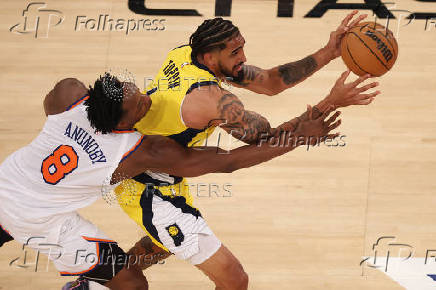 NBA: Playoffs-Indiana Pacers at New York Knicks