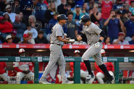 MLB: New York Yankees at Los Angeles Angels