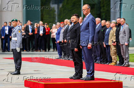 Ukraine's President Zelenskiy visits Germany