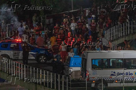 partida entre flamengo e Deportivo Tachira