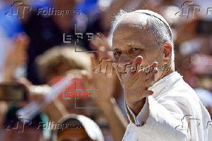 El Papa León XIV en la misa por el Jubileo de las Familias, Niños y Abuelos