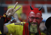 World Cup - European Qualifiers - Group J - North Macedonia v Belgium