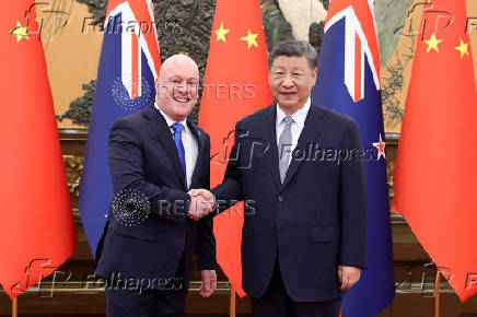 New Zealand's Prime Minister Christopher Luxon visits China