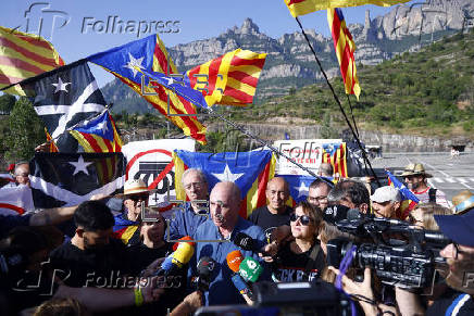 Lluís Llach (ANC), desde Montserrat: 
