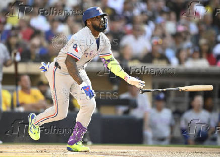 MLB: Texas Rangers at San Diego Padres