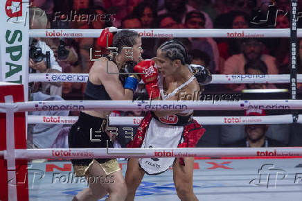 Pelea por el campeonato indiscutible superligero: Serrano - Taylor