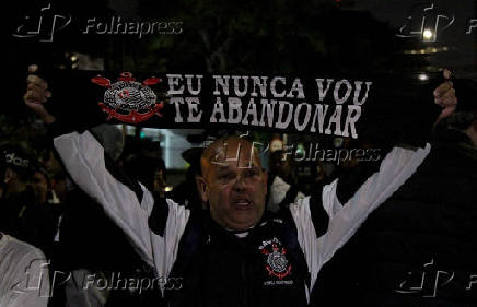 Protesto da Gaviões da Fiel no Parque São Jorge