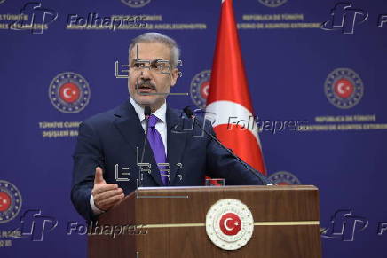 Syrian Foreign Minister Asaad Hassan Al-Shaibani in Ankara