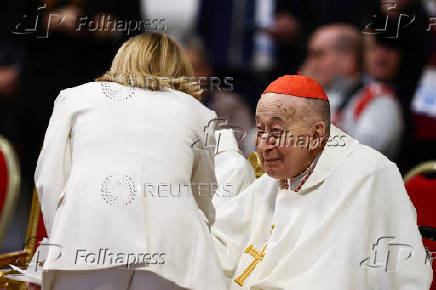 Holy Mass marking the 20th anniversary of the death of late pope John Paul II, at the Vatican