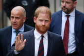 Britain’s Prince Harry in court over legal challenge to security costs