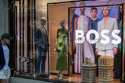 FILE PHOTO: Boss store on London Regent Street