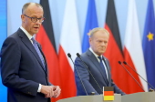 New German Chancelor Merz visits Warsaw