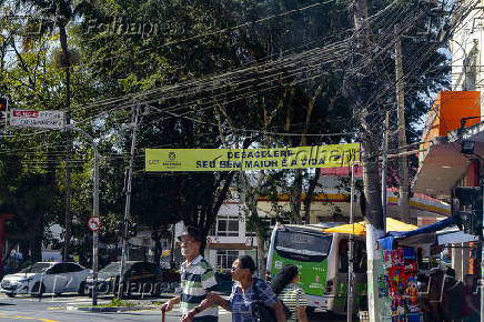 Campanha Maio Amarelo na zona norte de São Paulo