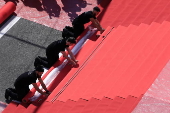 Preparations - 78th Cannes Film Festival