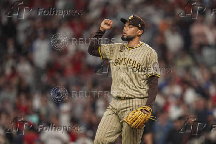 MLB: San Diego Padres at Atlanta Braves