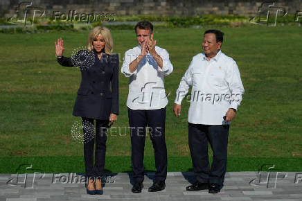 French President Macron visits Indonesia