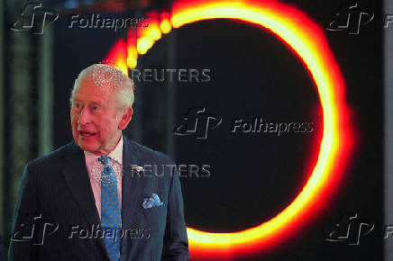 Britain's King Charles visits SXSW London