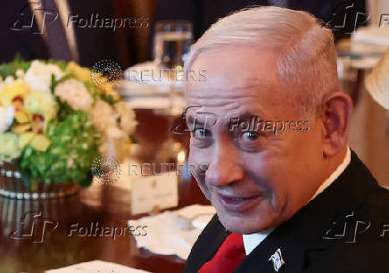 Israeli Prime Minister Benjamin Netanyahu visits the White House in Washington