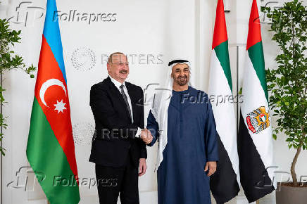 UAE President meets with the President of Azerbaijan