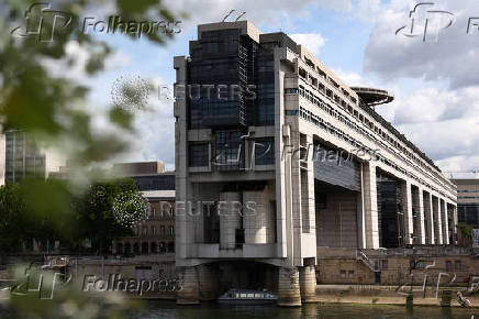 View of the Bercy Economy and Finance Ministry in Paris