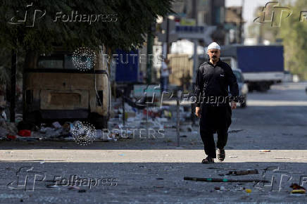 Aftermath of deadly clashes between Druze fighters, Sunni Bedouin tribes and government forces, in Sweida