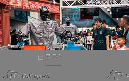 World Artificial Intelligence Conference expo in Shanghai