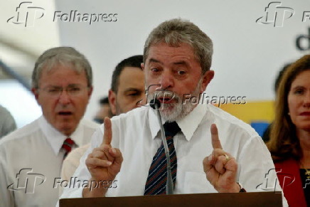 O presidente Luiz Inácio Lula da Silva