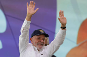 Lula durante evento em Belford Roxo (RJ)